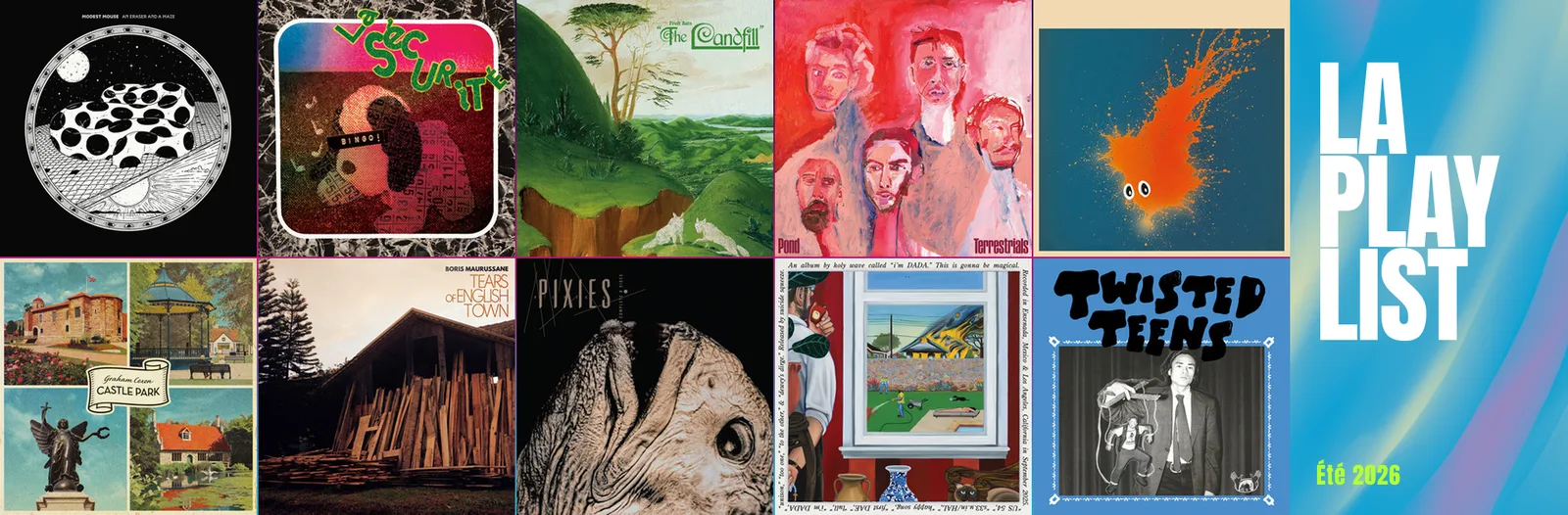Les sorties d'albums de l'été - la playlist